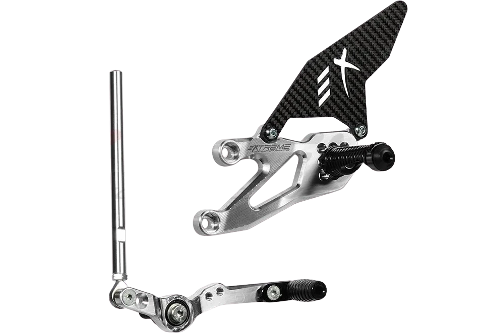 Commandes Reculées GP EVO carbone EXTREME COMPONENTS - Yamaha R7 - Miniature 2